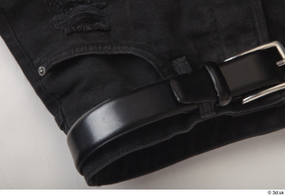 Clothes  188 belt black shorts clothes 0003.jpg